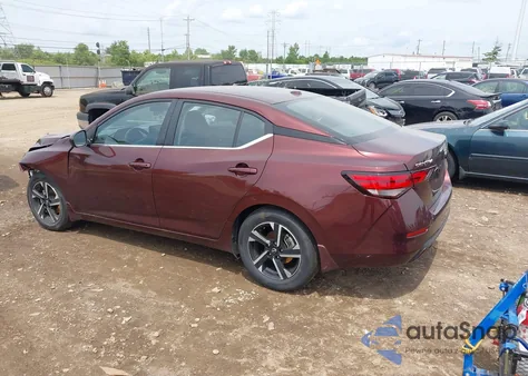 2025 Nissan Sentra Sv z USA, uszkodzony, nr VIN 3N1AB8CV2SY322283